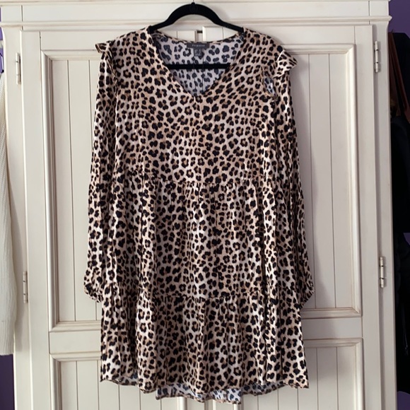 NWT Cheetah Dress - Picture 1 of 7